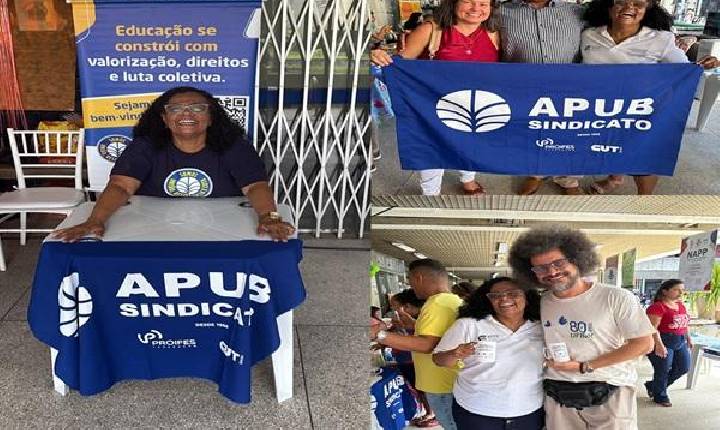 APUB realiza atividades no Congresso da UFBA