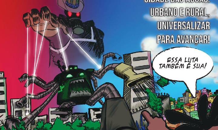 Sindae convoca todos para o 26º Grito da Água hoje com saida do Campo Grande as 15 horas