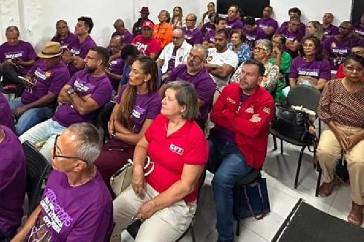 Sindipetro-BA participa de roda de conversa pelo fim da violência contra as mulheres