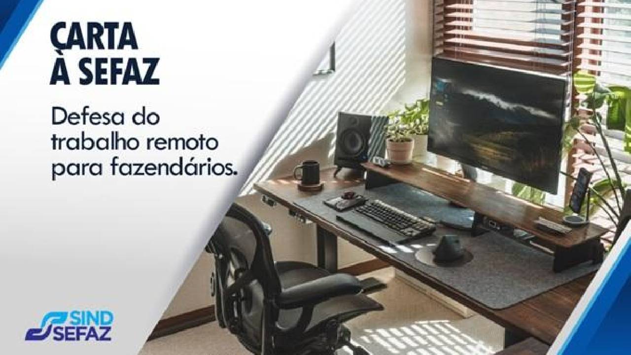 Sindsefaz entrega carta à Sefaz e reafirma defesa do trabalho remoto para fazendários
