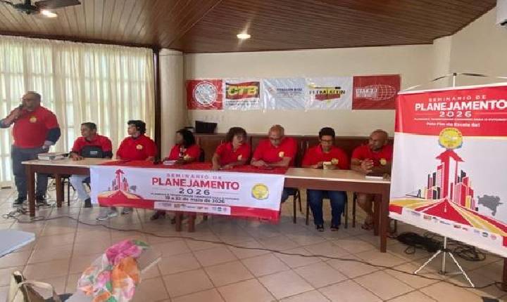 SINTRACOM-BA encerrou hoje (22/05) o Seminário de Planejamento 2026