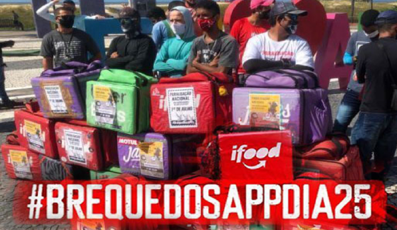 Greve dos entregadores de aplicativos amanhã deve ser maior