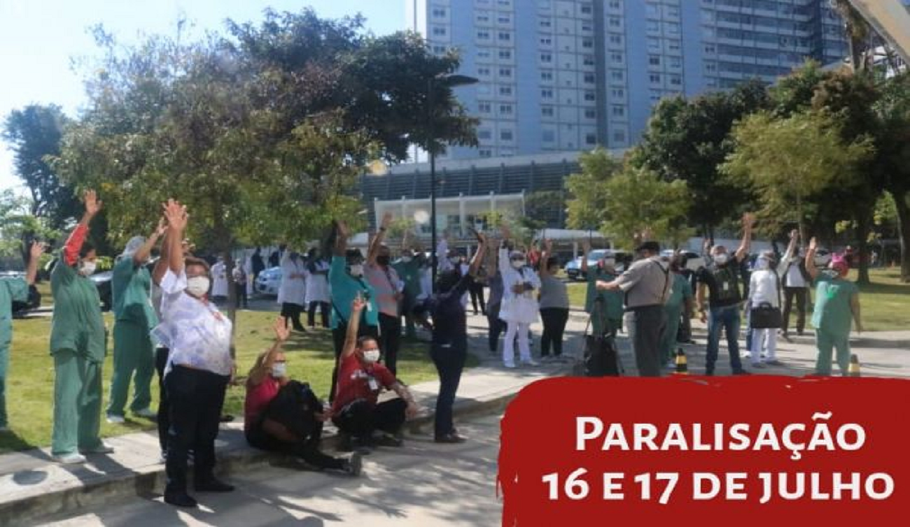 Profissionais do Iamspe farão paralisação de 48 horas nos dias 16 e 17 de julho