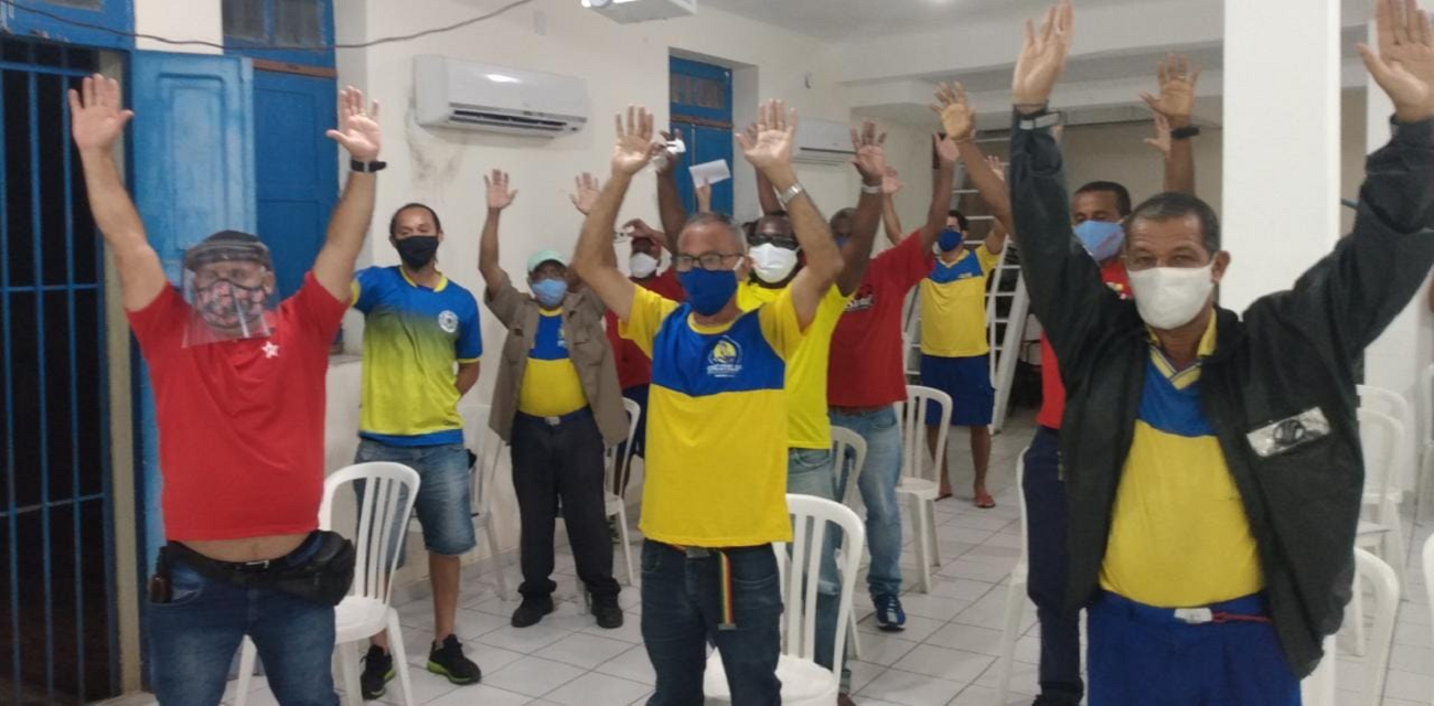 Trabalhadores em assembleia aprovaram a continuidade da negociação coletiva do ACT 2020/2021
