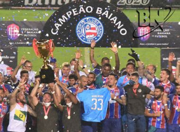 Bahia sofre, mas vence o Atlético de Alagoinhas nos pênaltis e conquista o Baianão 2020