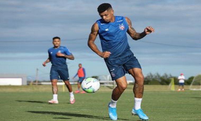 Com tático e bola parada, Bahia encerra preparação para enfrentar o Palmeiras