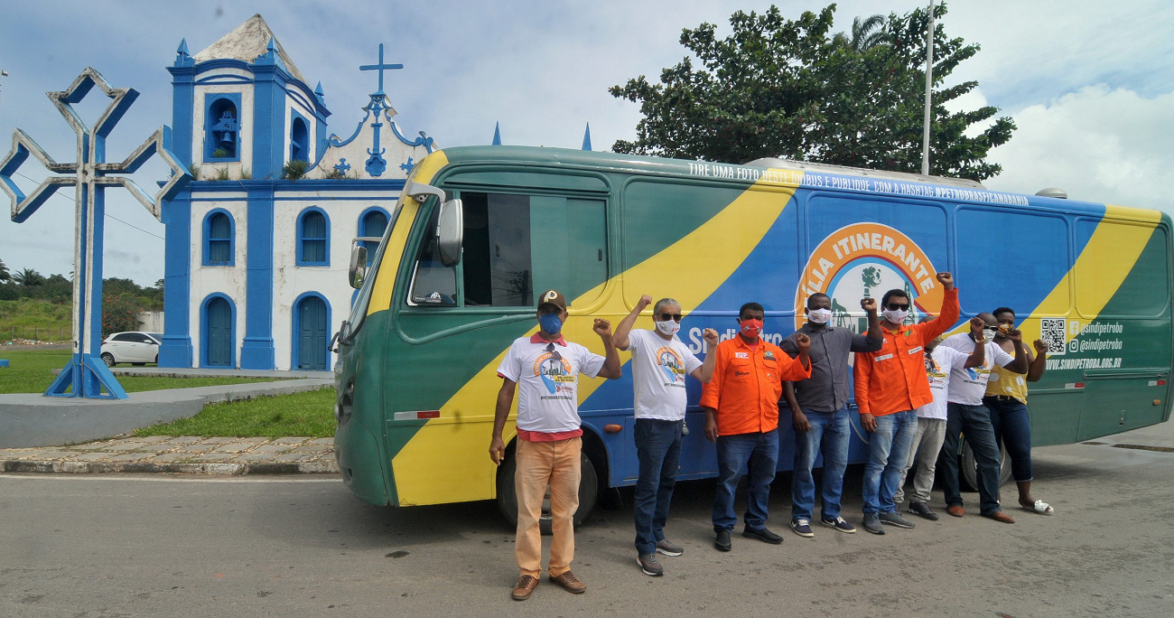 Mata de São João recebe a vigília petroleira em defesa da Petrobrás e da Bahia