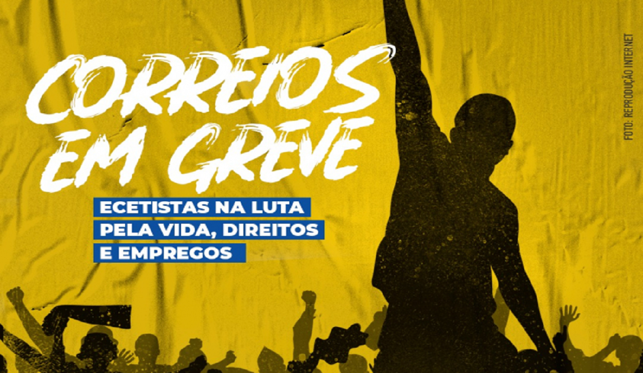 Trabalhadores dos Correios estão em greve em todo o país