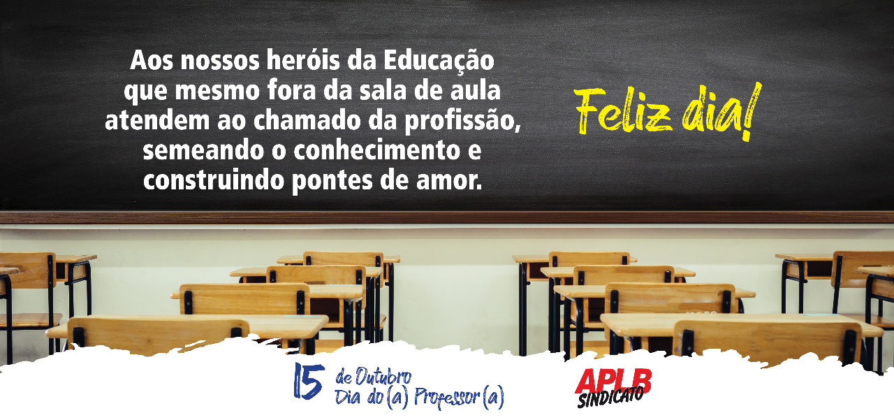 homenagem ao 15 de Outubro – Dia do (a) Professor (a)!