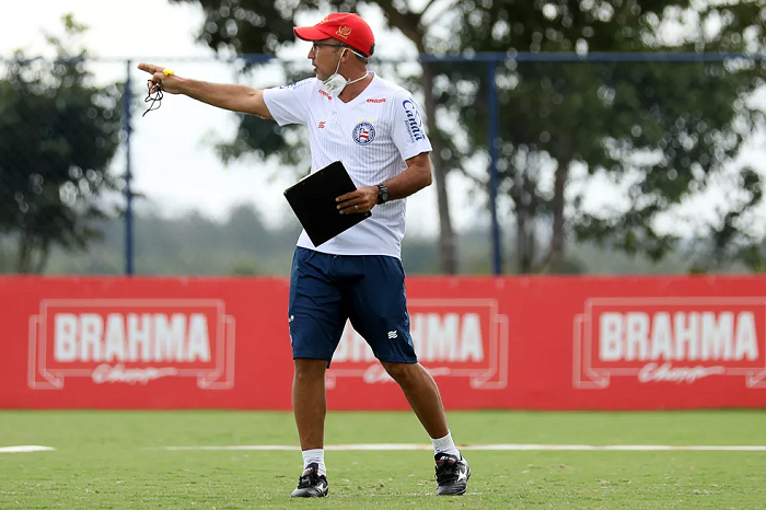 Sem Mano e Sidnei Lobo, Bahia vai ter Cláudio Prates em jogo contra o Atlético-MG