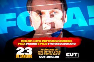 Sábado terá carreatas e atos exigindo vacina para todos e ‘fora Bolsonaro’