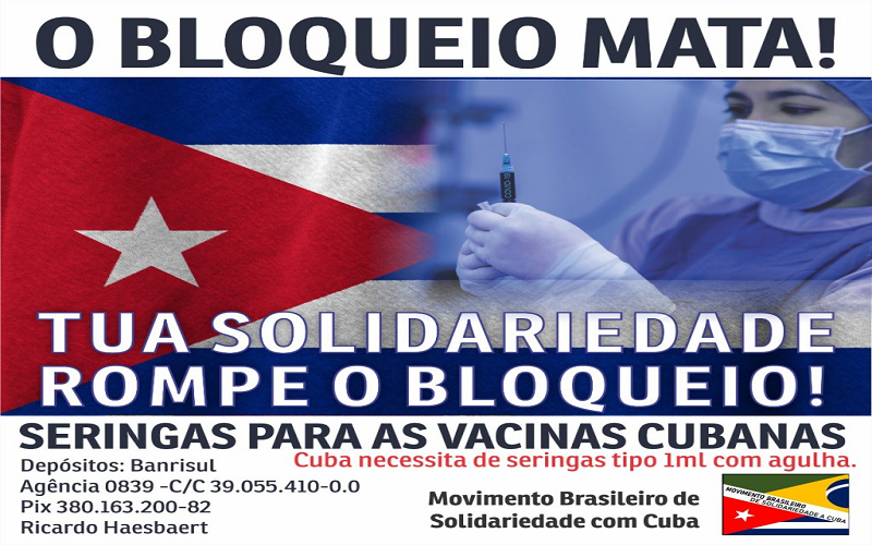 Cuba iniciará imunização em massa com vacinas próprias contra Covid-19