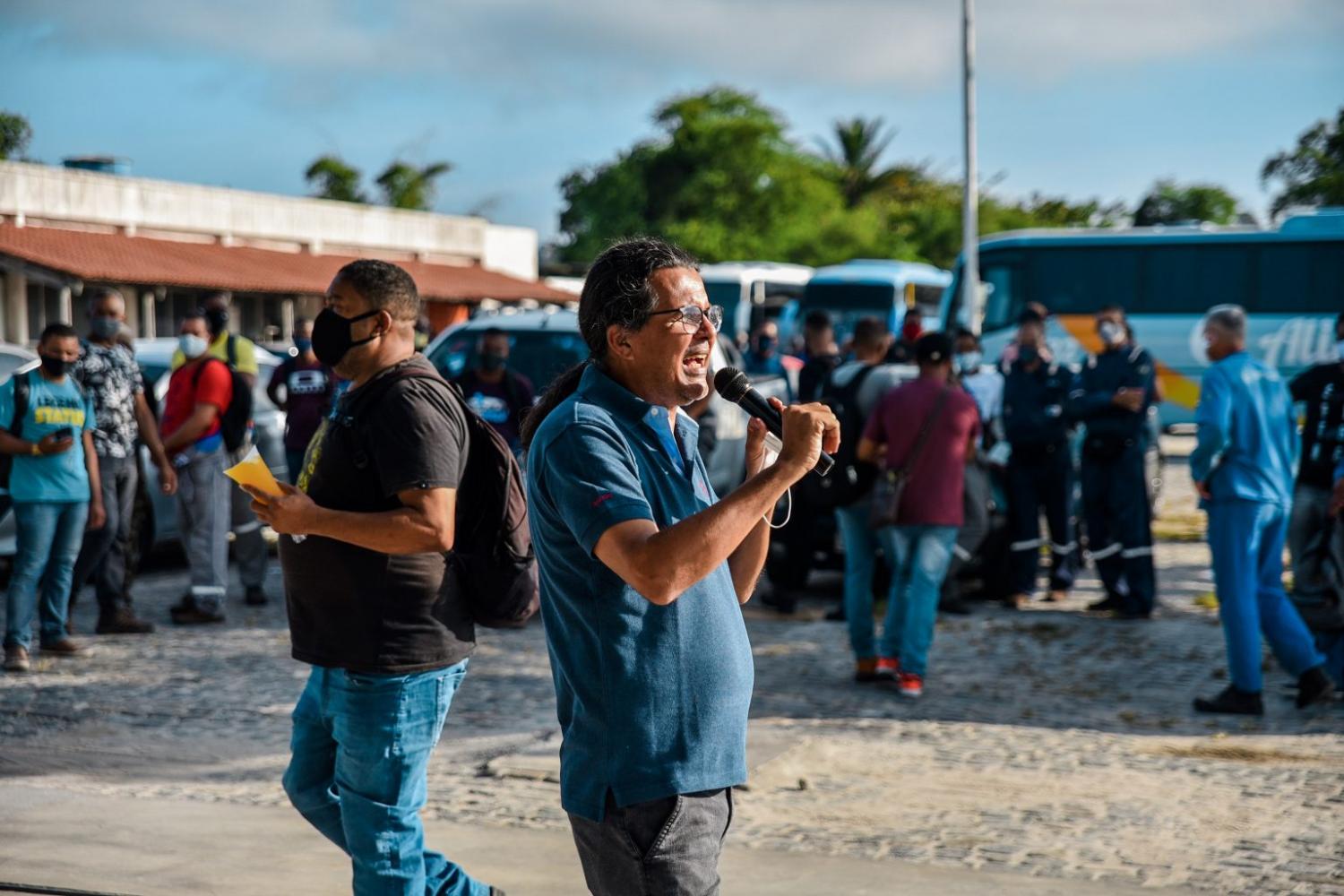 Em greve há 27 dias, petroleiros da Bahia realizam diferentes tipos de mobilizações e ações