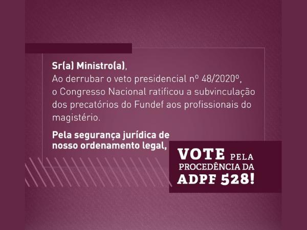 Julgamento dos precatórios do Fundef é suspenso no STF