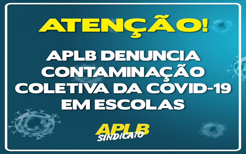Sindicato denuncia contaminação coletiva de Covid-19 em escolas do subúrbio