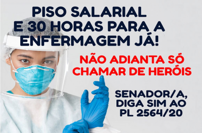 Luta pela aprovação do PL da Enfermagem mobiliza profissionais de todo o Brasil
