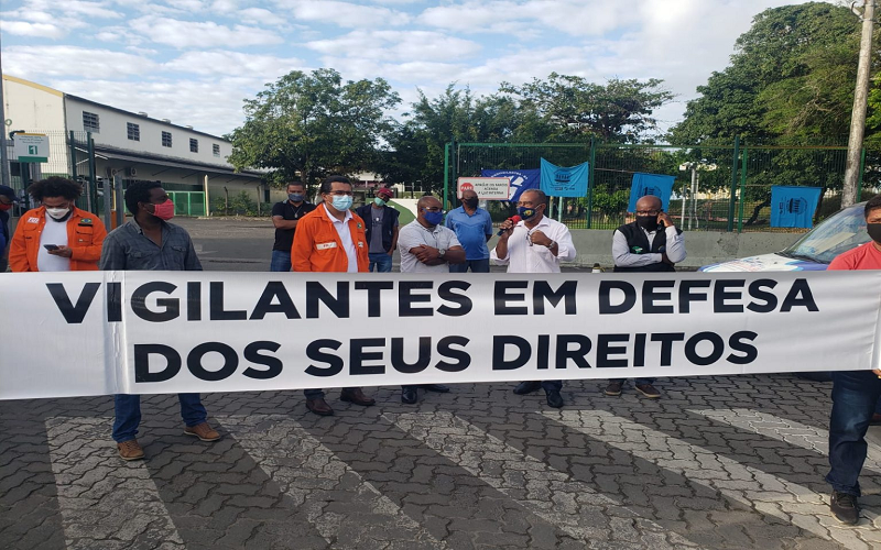 Temadre – Sindicatos realizam mobilização conjunta contra chantagem e pressão da empresa Guardsecure