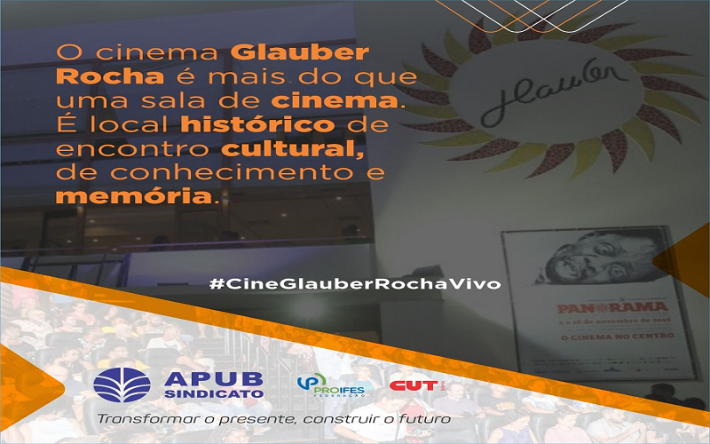 Cine Glauber Rocha vivo e aberto ao público