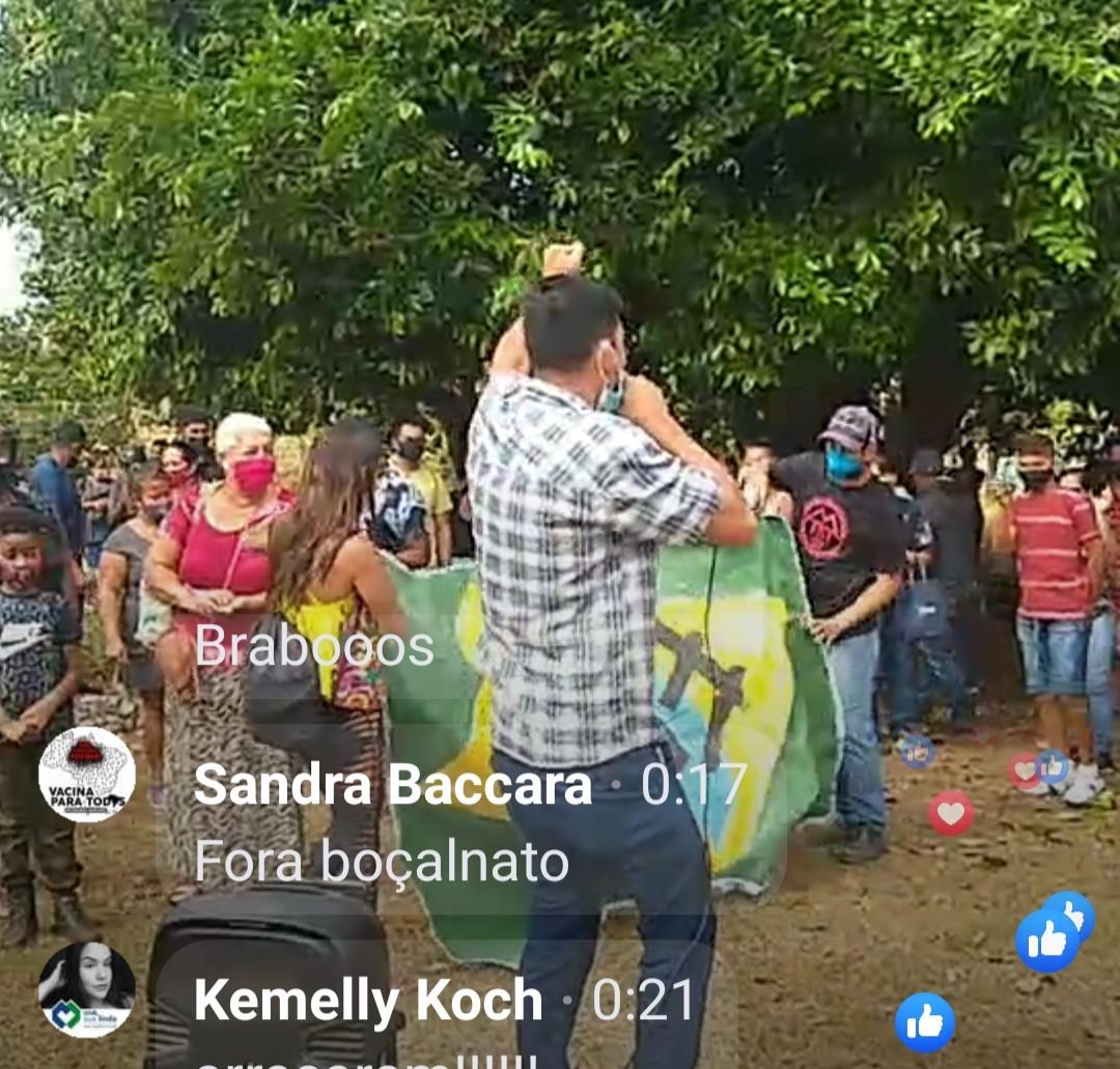 MTST ocupa Mansão da Rachadinha do Senador Flávio Bolsonaro para denunciar fome e preços altos!