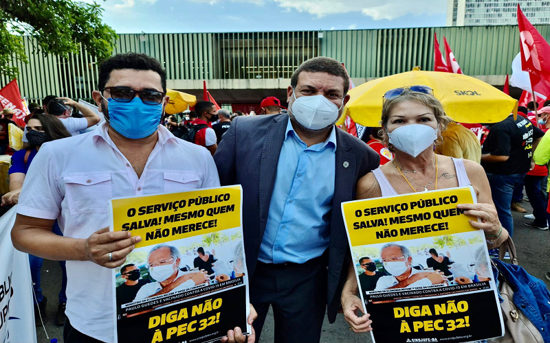 Em Brasília, servidores públicos seguem em luta contra PEC 32