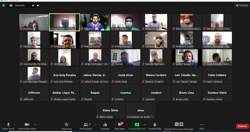 Sintaj apresenta PCCS 2021 em reunião de delegados