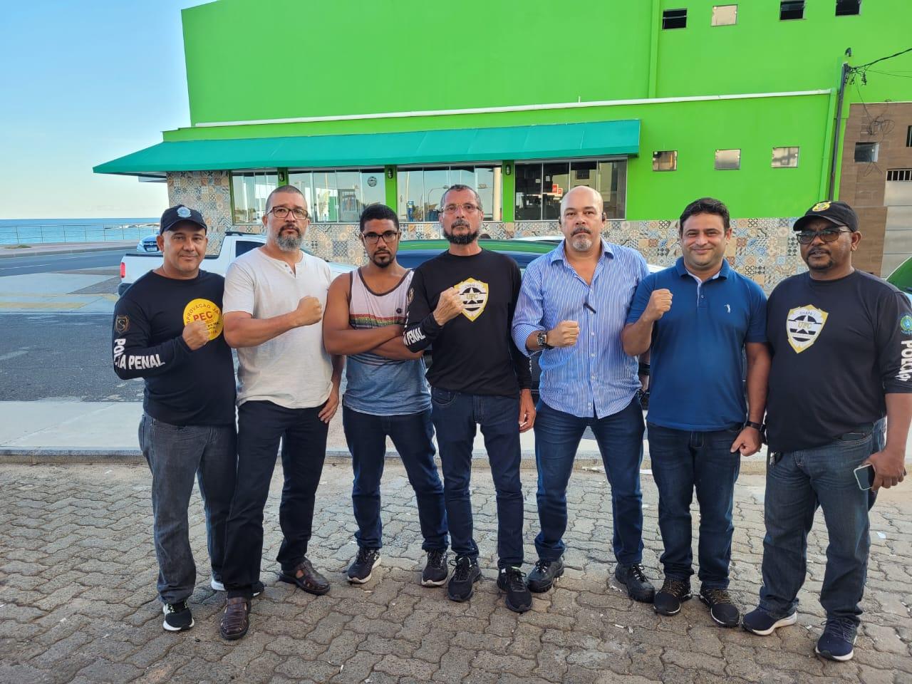 PRESIDENTE DO SINDIPOL-BA PARTICIPA DE ENCONTRO COM POLICIAIS PENAIS DA BAHIA