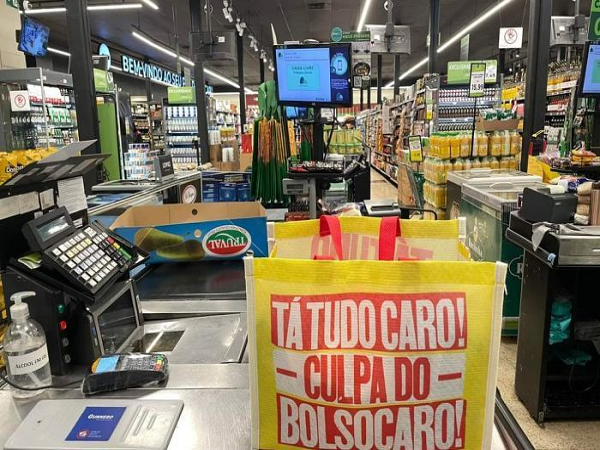 Tá caro? É culpa de Bolsonaro