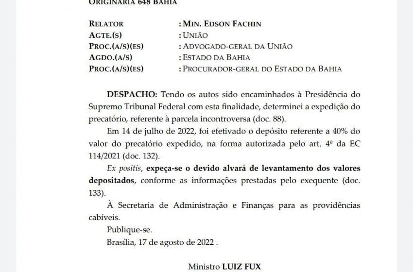 PRECATÓRIOS DO FUNDEF