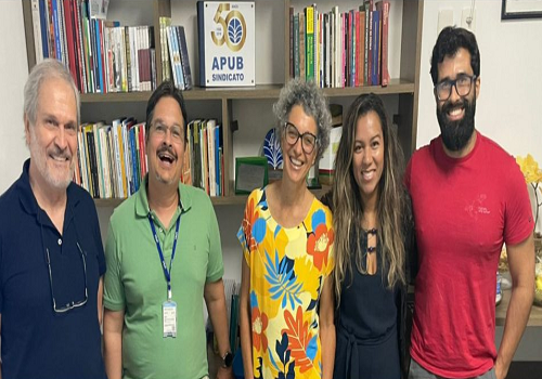 Direção da APUB se reúne com presidente do CPPD