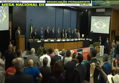 FENAPEF NA MESA NACIONAL DE NEGOCIAÇÃO PERMANENTE