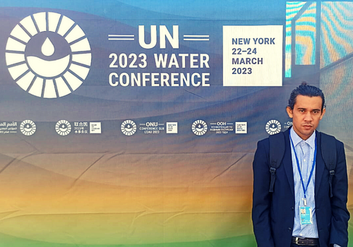 Sindae envia representante para a Conferência Mundial da Água