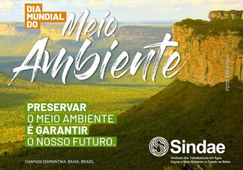 5 DE JUNHO É DIA DE LUTA PELO MEIO AMBIENTE