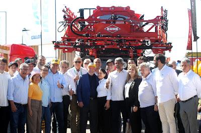 Jerônimo e Lula participam da abertura da Bahia Farm Show, que espera movimentar R$ 8 bilhões em negócios