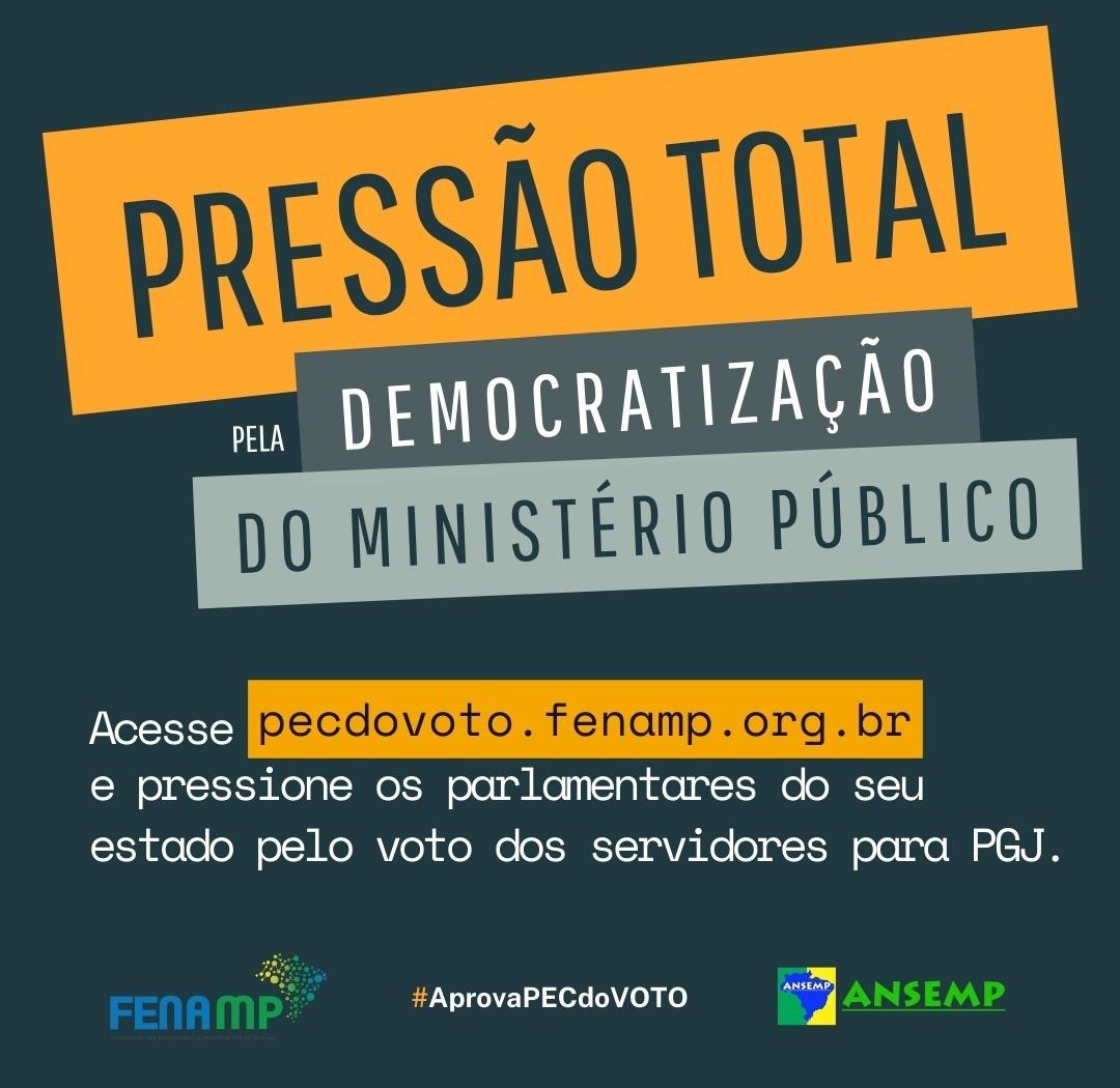 PEC 147/2015: Garante o Voto dos Servidores dos Ministérios Públicos na escolha da Lista Tríplice para Procurador Geral