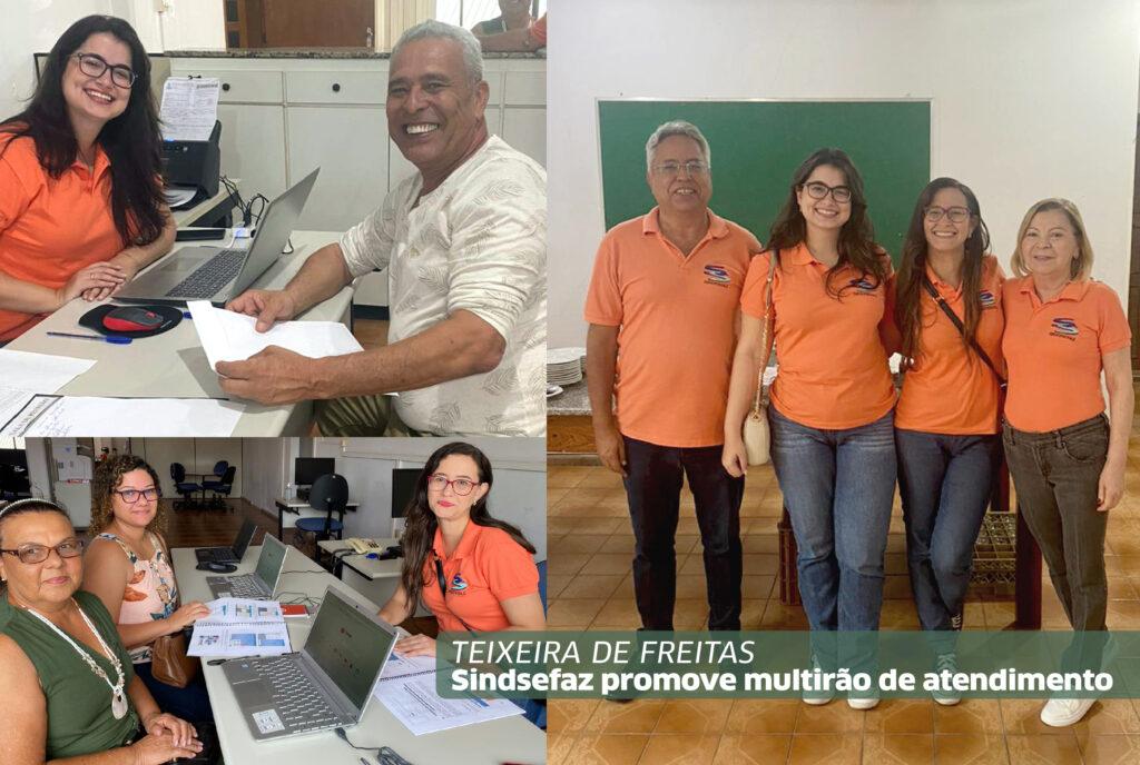 Em Teixeira de Freitas, Sindsefaz promove mutirão de atendimento