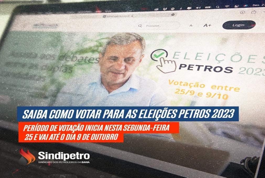 Saiba como votar para as eleições Petros 2023