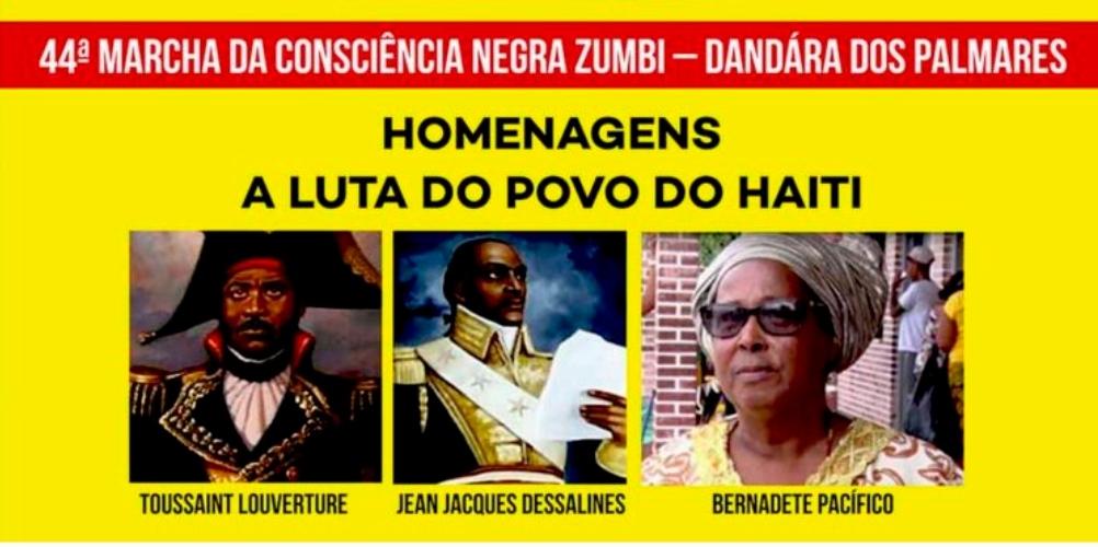 20 de novembro: 44ª Marcha da Consciência Negra Zumbi – Dandára dos Palmares
