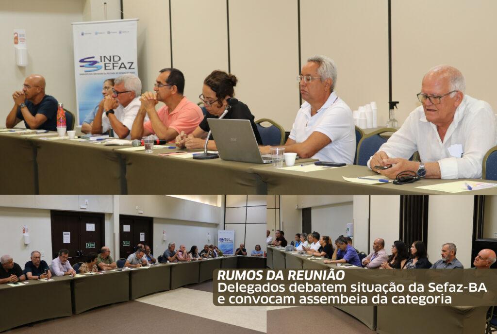 Delegados debatem situação da Sefaz-BA e convocam assembleia da categoria