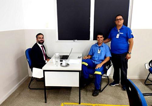 Sindae realiza jurídico itinerante na Unidade da Embasa de Feira de Santana