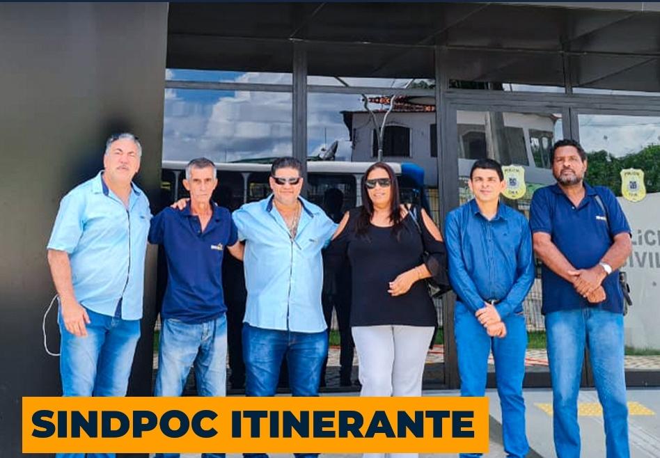 Sindpoc Itinerante visita 4° Coorpin de Santo Antônio de Jesus