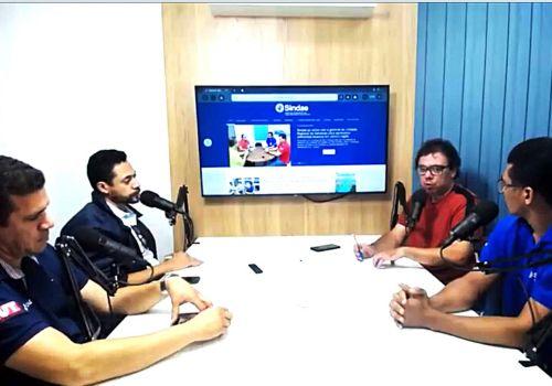 Em novo estúdio, Sindae retoma Papo Coletivo, programa para interagir com a categoria e apresentar as ações do sindicato