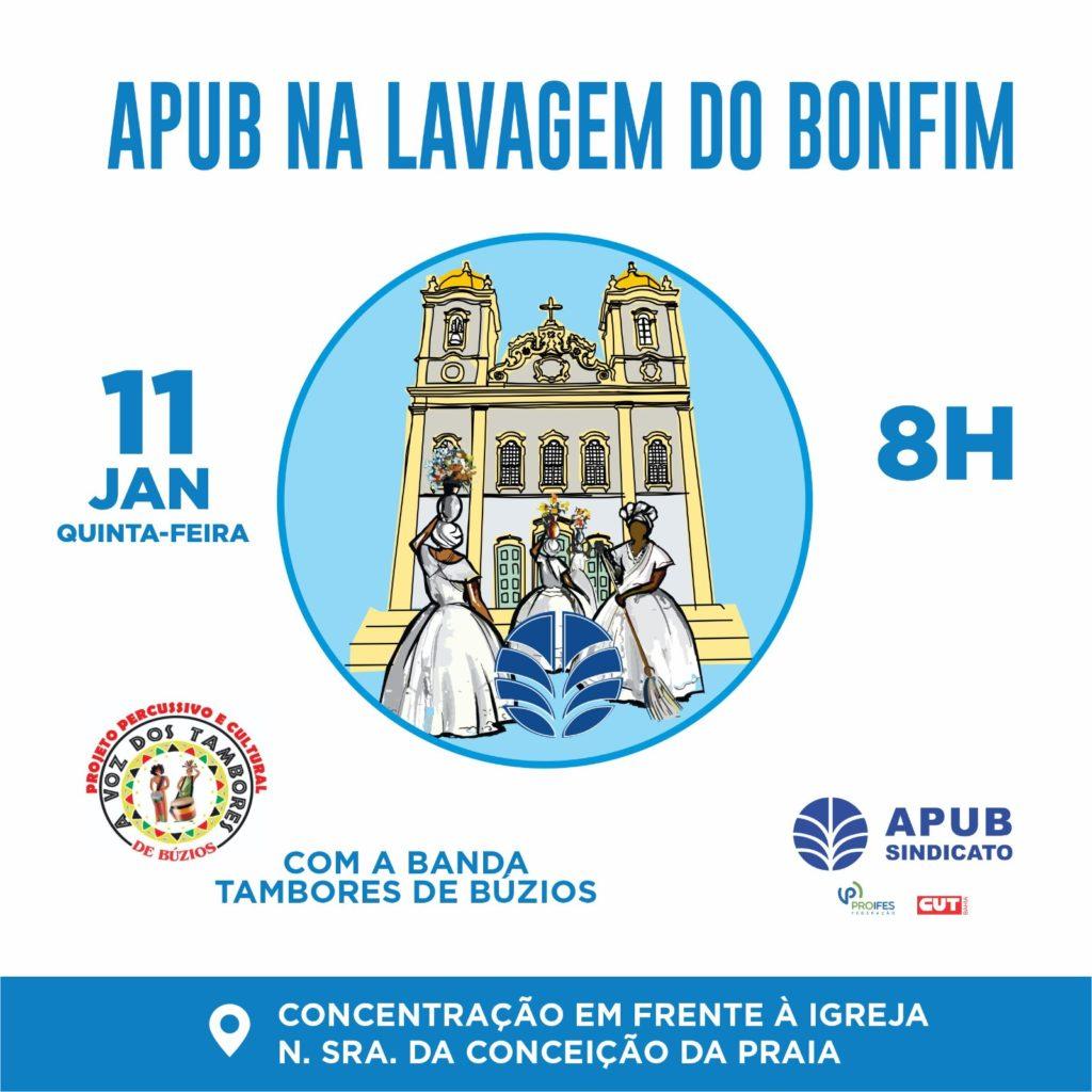 Apub convoca categoria para manifestação na Lavagem do Bonfim