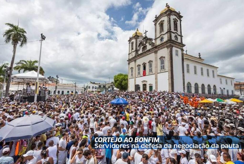 Servidores vão ao Bonfim defender negociação da pauta