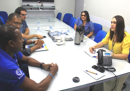 Sindae se reúne com Superintendentes das Regiões Norte e Sul da Embasa