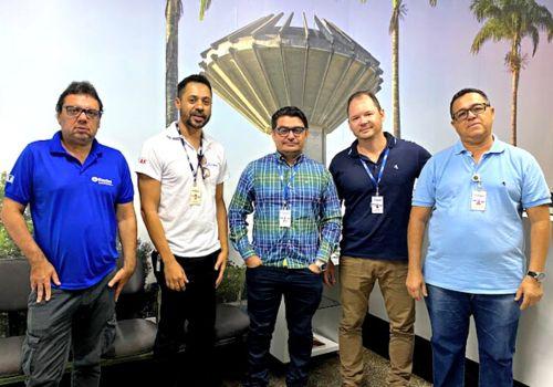 Em Feira de Santana, Sindae se reúne com o gerente da Unidade Regional - UR