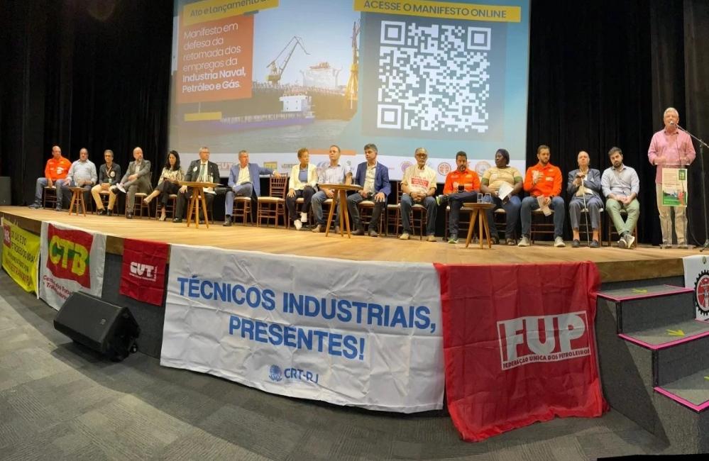 Manifesto defende revisão de contratos de licitação da P-84 e P-85