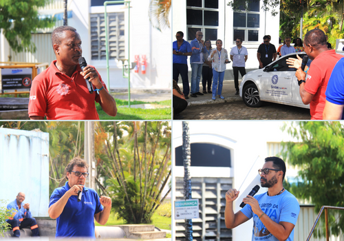 No Parque da Bolandeira, Sindae faz reunião de informes e convoca a categoria para participar do 24° Grito da Água