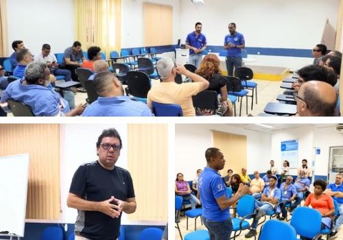 Sindae faz reunião com os (as) trabalhadores da Unidade Regional da Embasa no Cabula (UML)