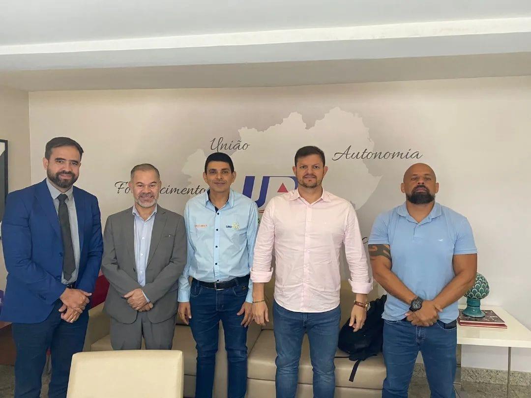 Entidades da segurança pública se reúnem com o presidente da UPB