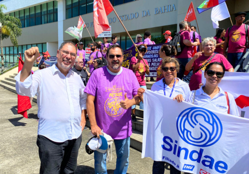 Sindae adere à luta dos (das) servidores (as) do estado pela abertura do processo de negociação salarial 2024